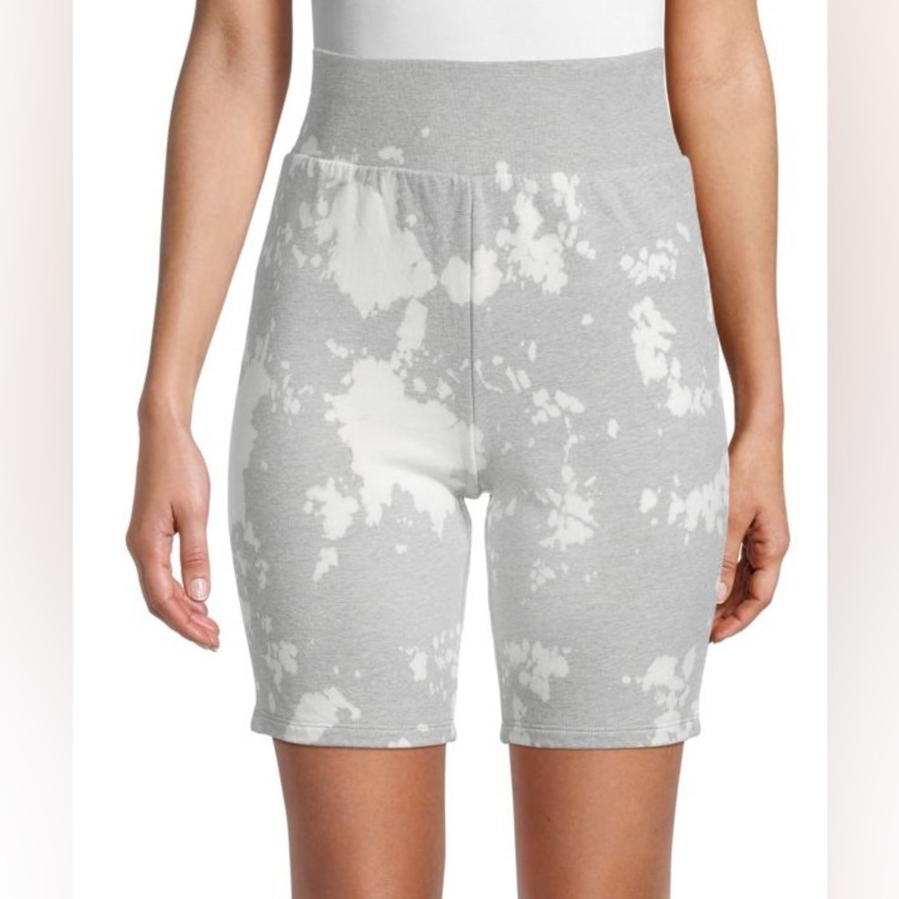 Frame XS Vintage Tie Dye Bike Biker Shorts White Gray New Women’s